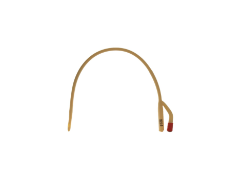 INEKTA Катетер Фолея 2-х ходовые латексный с силиконовым покрытием, размер 18, CH18